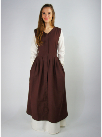 Bauernkleid "Arlette" Dunkelbraun